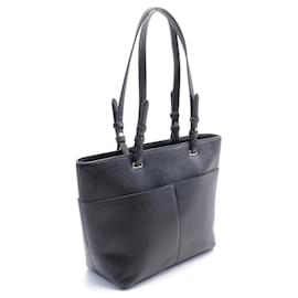 Michael Kors-Michael Kors Bedford Leather Tote Bag-Black