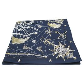 Hermès Sciarpa in seta Hermes Chorus Stellarum Blu