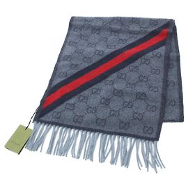 Sciarpa in lana Gucci 5706033G2004068 Blu