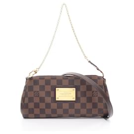 Louis Vuitton-Louis Vuitton Eva Handbag PVC Leather N55213-Brown