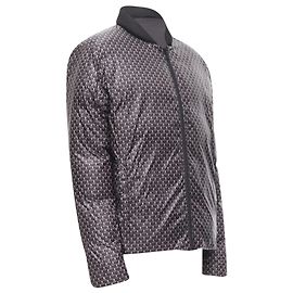 Giacca puffer reversibile Fendi Monster Bug Eye in nylon e piuma d'oca Nero