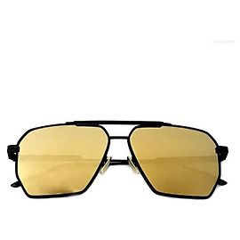 Occhiali da sole Bottega Veneta Pilot Frame BV1012S Nero