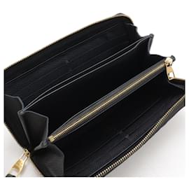 Louis Vuitton-Louis Vuitton Monogram Empreinte Zippy Wallet Navy-Blue