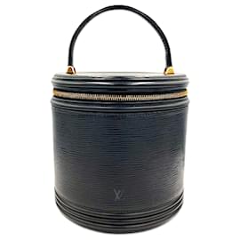 Louis Vuitton-Louis Vuitton Epi Cannes Handbag M48032-Black