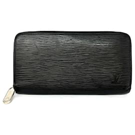 Louis Vuitton-Portefeuille Zippy Epi Noir Louis Vuitton-Noir