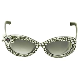 Louis Vuitton-Louis Vuitton floral polka dots sunglasses-Red