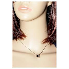 Gucci-Collier Pendentif en Diamant Gucci K18WG-Blanc