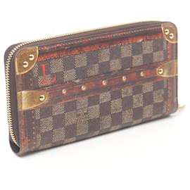 Louis Vuitton-Louis Vuitton Zippy Wallet Trompe L'oeil M63490-Brown