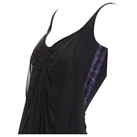 Gucci-Gucci Tom Ford ruched draped web tank-Black
