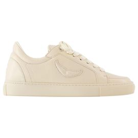 Fly On Sneakers - Zadig & Voltaire - Leder - Weiß Weiß