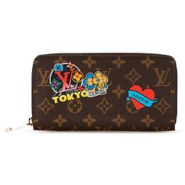 Portefeuille Patch Tokyo Vivienne Louis Vuitton M41895 Marron