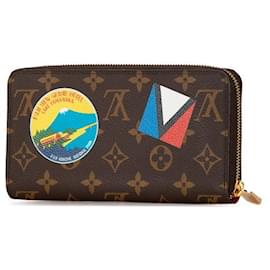 Louis Vuitton-Louis Vuitton Vivienne Tokyo Patch Wallet M41895-Brown