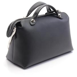 Fendi-Sac à main en cuir moyen Fendi By The Way-Noir