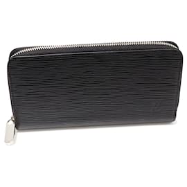 Louis Vuitton-Louis Vuitton Epi Leather Zippy Wallet M61857-Black