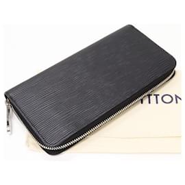 Louis Vuitton-Louis Vuitton Epi Leather Zippy Wallet M61857-Black