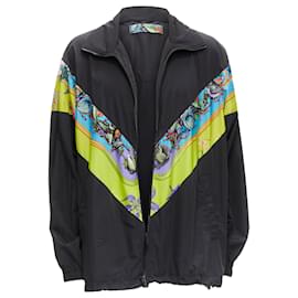 Versace-Versace Tresor De La Mer Starfish Track Jacket-Black