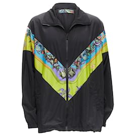 Versace-Versace Tresor De La Mer Starfish Track Jacket-Black