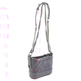 Chanel-Chanel Gabrielle Small Leather Shoulder Bag A91810-Pink