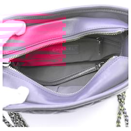 Chanel-Chanel Gabrielle Small Leather Shoulder Bag A91810-Pink