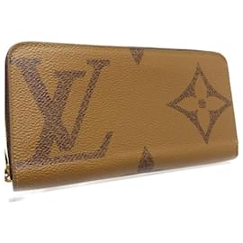 Louis Vuitton-Louis Vuitton Zippy Wallet Monogram Brown-Brown