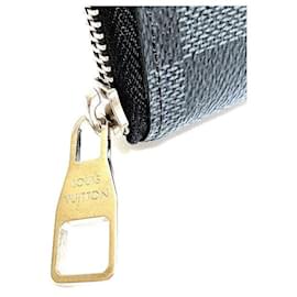 Louis Vuitton-Louis Vuitton Damier Graphite Zippy Wallet-Black