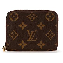 Louis Vuitton-Louis Vuitton Monogram Zippy Coin Purse M60067-Brown