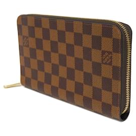 Louis Vuitton-Louis Vuitton Zippy Organizer Wallet N63502-Brown