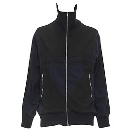 Giacca da track patchwork colorblock geometrico Marni Nero