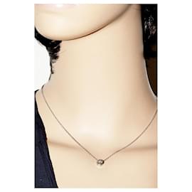 Piaget-Collier Pendentif en Diamant Piaget K18WG-Blanc