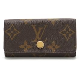 Louis Vuitton-Louis Vuitton Monogram Multicles 4 Key Case-Brown