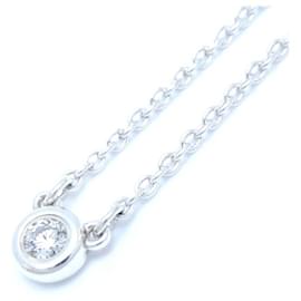 Tiffany & Co-Collier en diamant en argent 925 Tiffany & Co-Argenté,Métallisé