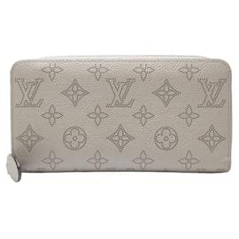 Louis Vuitton-Louis Vuitton Zippy Wallet Mahina-Grey