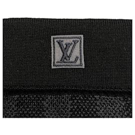 Louis Vuitton-Gants en laine Damier Graphite Louis Vuitton M70006-Noir