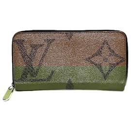Louis Vuitton-Louis Vuitton Monogram Zippy Wallet-Brown