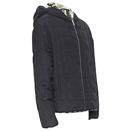 Versace-Versace Reversible Baroque Alphabet quilted jacket-Multiple colors