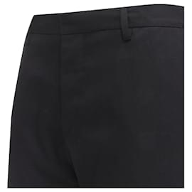 Givenchy-Givenchy wool straight leg trousers pants-Black
