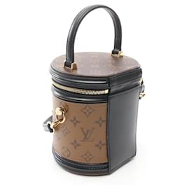 Louis Vuitton-Louis Vuitton Cannes Monogram Reverse Handbag M43986-Brown