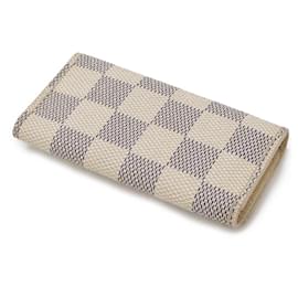 Louis Vuitton-Louis Vuitton Damier Azur Key Case N60386-Brown