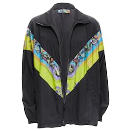 Versace-Versace Tresor De La Mer starfish track jacket-Black
