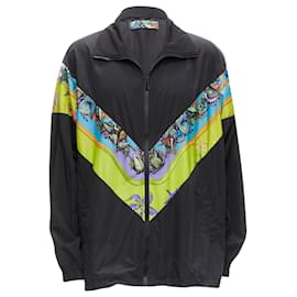 Versace-Versace Tresor De La Mer starfish track jacket-Black