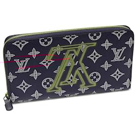 Louis Vuitton-Louis Vuitton Monogram Ink Zippy Wallet-Blue