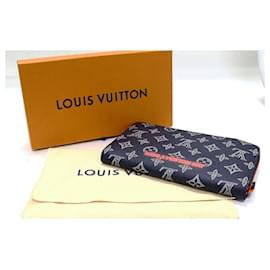 Louis Vuitton-Louis Vuitton Monogram Ink Zippy Wallet-Blue