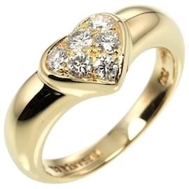 Tiffany & Co-Bague en diamant en or jaune K18 Tiffany & Co-Doré,Métallisé