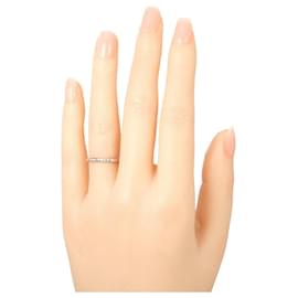 Tiffany & Co-Bague en diamant 3P en platine Pt950 Tiffany & Co-Argenté,Métallisé