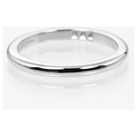Tiffany & Co-Bague en diamant 3P en platine Tiffany & Co-Argenté,Métallisé