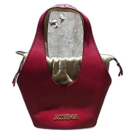 Borsa a secchiello Le Carino di Jacquemus Rosso