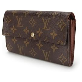 Louis Vuitton-Louis Vuitton Monogram Sarah Bifold Wallet -Brown