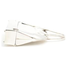 Hermès-Hermes SV925 Silver Bolide Bag Motif Pendant Pill Case-Silvery,Metallic