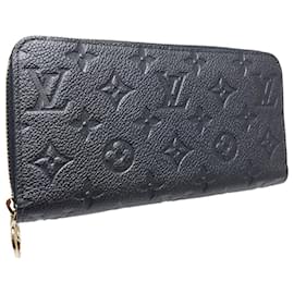 Louis Vuitton-Louis Vuitton Zippy Wallet M82838 Monogram Blue-Blue
