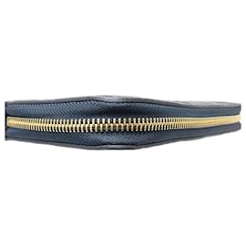 Louis Vuitton-Louis Vuitton Zippy Wallet M82838 Monogram Blue-Blue